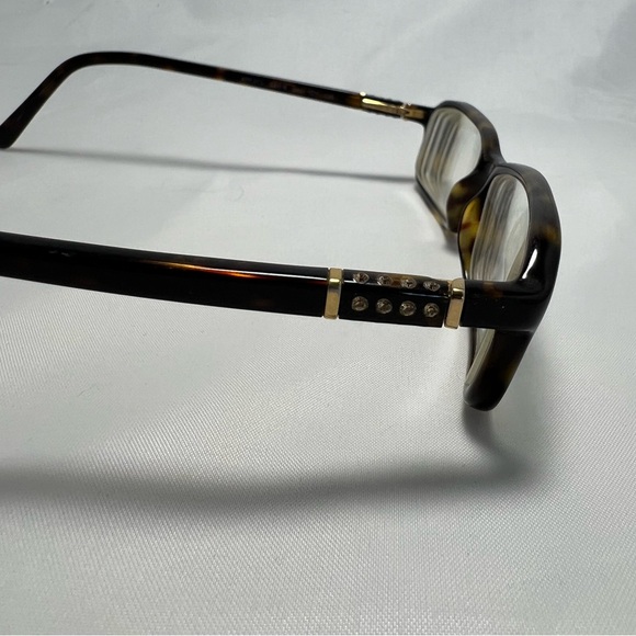 Prada Classic Tortoise Rectangle Eyeglasses - Frames Only - Picture 5 of 8